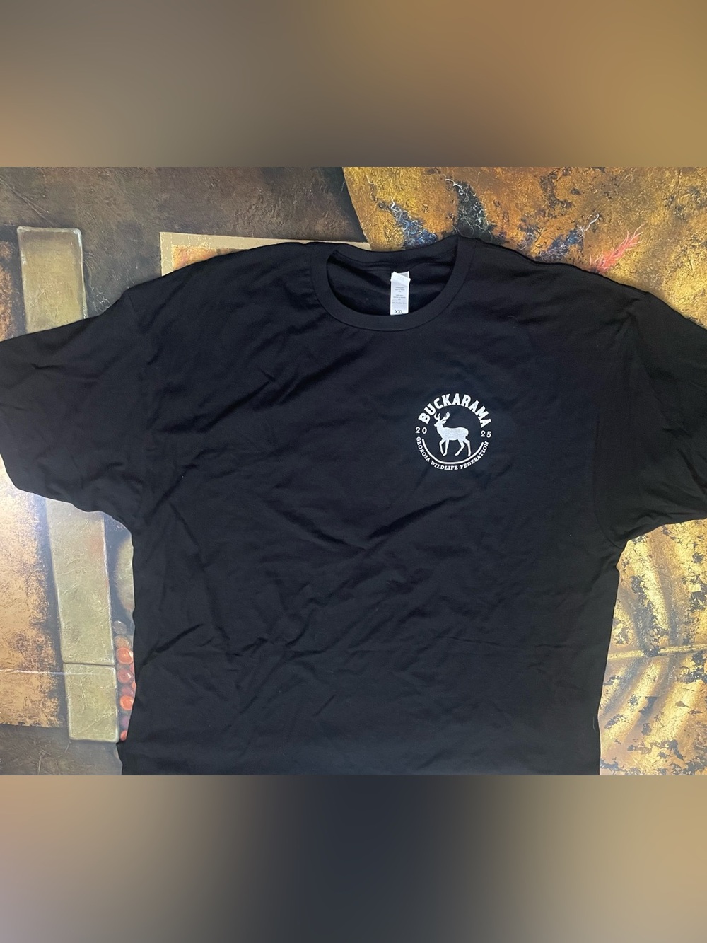 2025 Buckarama Deer Hunting T-shirt Georgia Wildlife Federation Size XXL NEW
